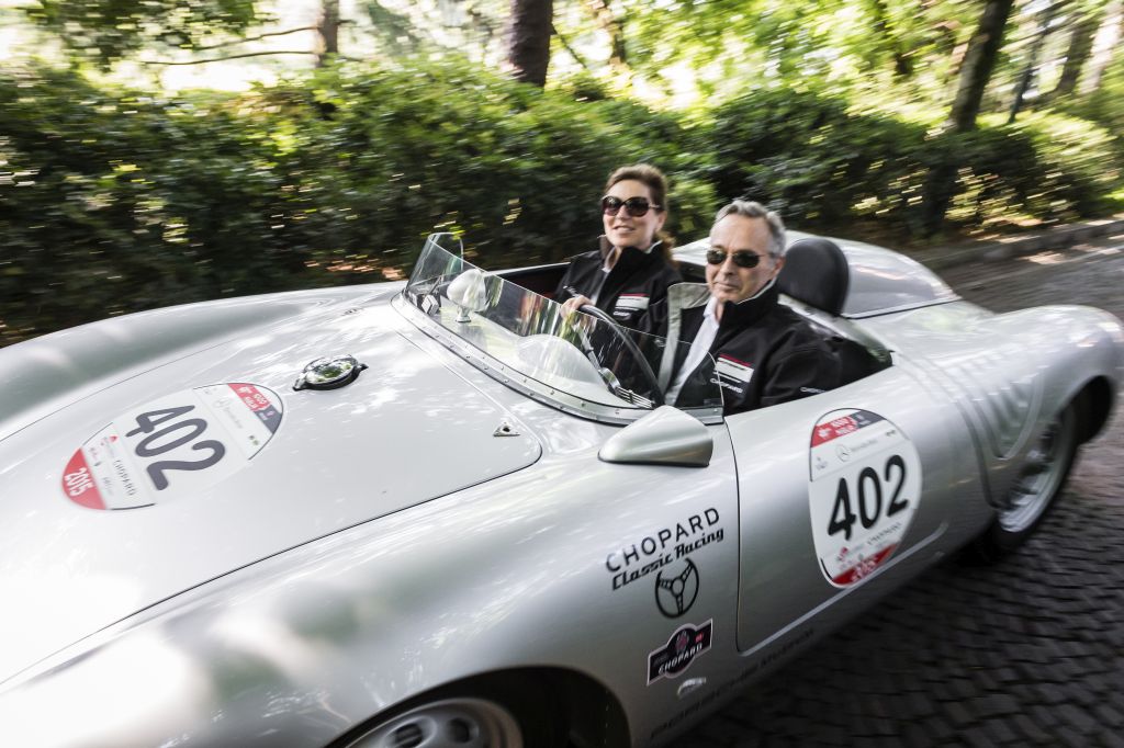 007 MM15 KF and Christine Scheufele in a Porsche Spyder 550.JPG